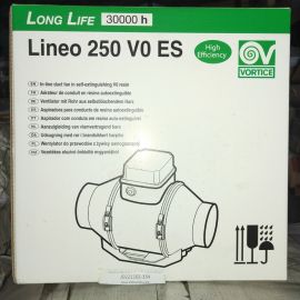 VORTICE LINEO 250 V0 ES CODE 17156 Mixflow Inline Fan commercial-ventilation