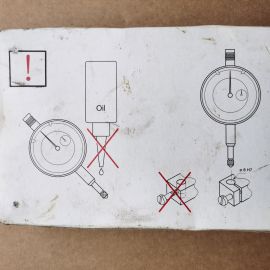 MAHR 4324050 MarCator 803A Mechanical Dial indicator