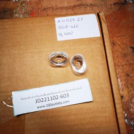 1000pc/box 422 clear Glass lens