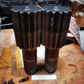 Rear axle left and right axle