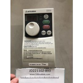 used Mitsubishi FR-S500 FR-S520SE-0.4K-EC Single to 3 Phase Inverter Drive 0.4kW 