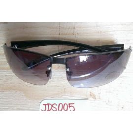 JDS005 Fashion Sunglasses 2014 Men UV400 Half Frame Deep Purple/Black