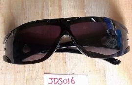 JDS016 Fashion Sunglasses 2014 Men UV400 Black/Deep Purple