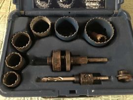 9591 Classic 8 Piece Locksmiths Hole Saw Kit