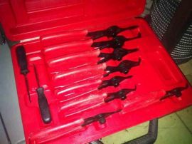 Snap Ring Plier Set Mechanic PRO Circlips w/Case Car Truck Motorcycle