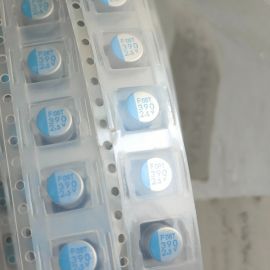 520 PCS Nippon Chemi-Con APXF2R5ARA391MF61G SMD Conductive Polymer Aluminum Solid Capacitor 390uF 2.5V