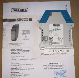 Zander Aachen SR3D 472270 230V safety emergency stop relay 