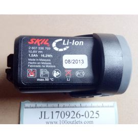SKIL 10.8V 1.5Ah 16.2Wh Li-Ion Slide Battery Pack 2607336769