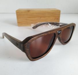 Ozed Handmade Wood Series Sunglasses WSZ63-B POLARIZED