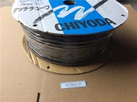 CHIYODA TE-10(10*6.5) 100M ROLL BLACK  Polyurethane Tubing 0.8MPa