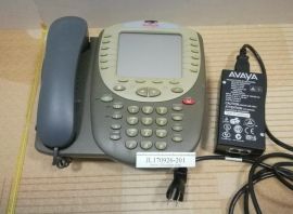 used AVAYA 4621SWIP Office VoIP Phone w/ a 1151B1 Power Block