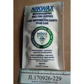Nikwax Waterproofing Wax for Leather 15 ml / .05 fl.oz.
