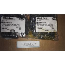 30PCS Altech 30.710 AK500 10 Position 5 mm Pitch Gray 22 - 14 AWG PCB Terminal Strip