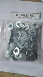 100PCS BOSSARD M10/10.5/21/2T Flat Washer Steel Zinc Blue Cr3+ 6103730