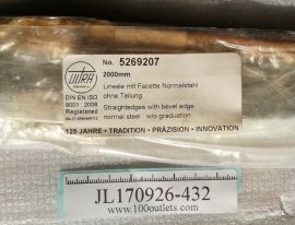 ULTRA PRECISION 5269207 2000MM STRAIGHTEDGES Ruler WITH BEVEL EDGE