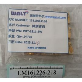 WALT WLT-1811-2W RF 18GHZ 50 OHM SMA Male Precision Termination