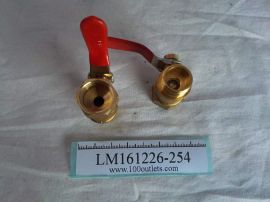 QIAI GA GA-1305 FM3/8 Inside and outside brass ball valve