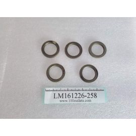 1000pcs ANIXTER 0.720ID*1.030OD*1/8THK FLAT WASHER STEEL PER DWG PPAP