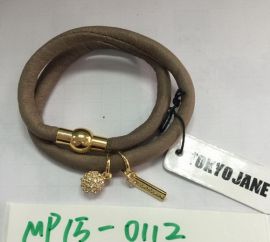 Tokyo Jane Damen-Armband Lilly Brown GO1393BROW Ladies' Bracelet Leather