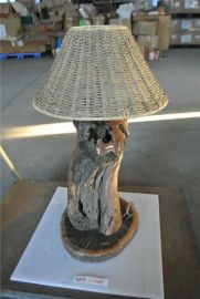 Root Carving lamp