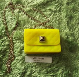 Hervê Guyel HERVE GUYEL SECRET BAG Gomma GIALLO FLUO MINI SHOULDER BAG