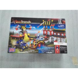Mega Bloks True Legends Tower Trap Escape Construction Set 5 Figures 1006pcs 5+