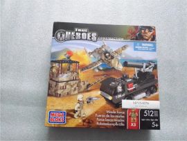 Mega Bloks True Heroes Construction Missle Force 512pcs