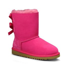 Ugg Women Boots Bailey Bow 3280 SIZE US3 UK2 EU33 PINK NEW no box