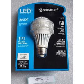 120V ECOSMART 183112 183-112 Daylight A19 Led Bulb
