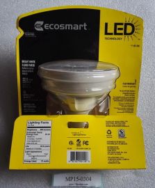 120V ECOSMART 185386 185-386 Bright White Flood PAR38 Led Bulb (900lumens 3000K 15=90W)