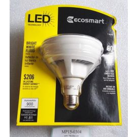 120V ECOSMART 185386 185-386 Bright White Flood PAR38 Led Bulb