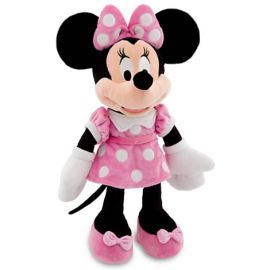 Disney 8" Minnie Mouse in Pink Dress Plush 