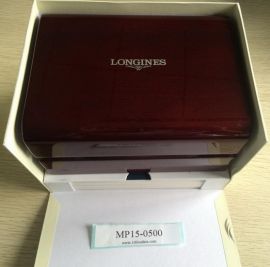 LONGINES empty watch box wooden with menu NEW