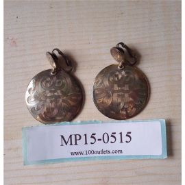 GAS BIJOUX Diva large size earrings Silver one size