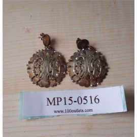 GAS BIJOUX Blason small size earrings Silver one size