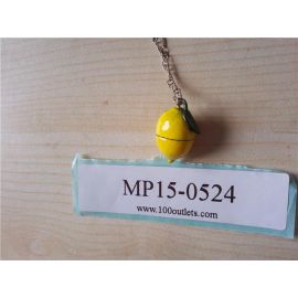 GAS BIJOUX Lemon pendant necklace