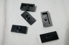 LEGO 3794 1*2 Bricks Parts Pieces black