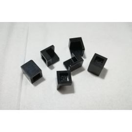 LEGO 6231 Bricks Parts wall corner Pieces black