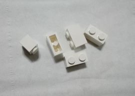 LEGO 3004 Bricks Parts Pieces white