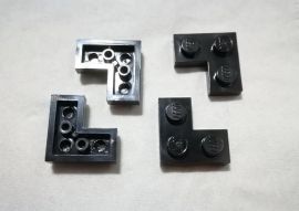 LEGO 2420 Bricks Parts Pieces black