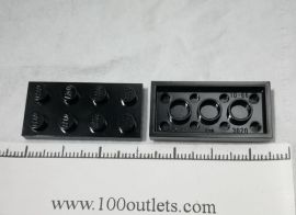 LEGO 3020 2*4 Bricks Parts Pieces black