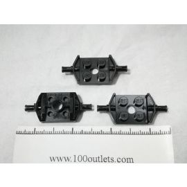 LEGO 6157 2*2 Bricks Car Parts Pieces black