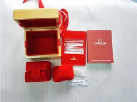 OMEGA original Ladies watch box w/Certificate&Guarantee Instructions