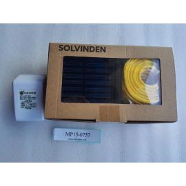 IKEA Solvinden Solar Powered 8 globe Outdoor Lights Chain lantern string white/red/yellow/blue