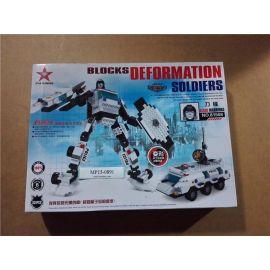 Star Diamond 81508 2-in-1 DIY Blocks  Deformation Soldier Blade Warriors 331Pcs