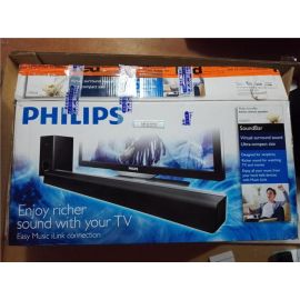 Philips CSS2123/F7 Soundbar Home Cinema Speakers with Subwoofer Black