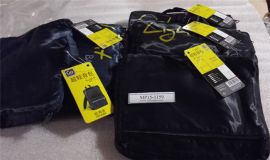 Go Travel Light weight Foldaway Light Backpack Black/Blue 