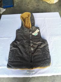 Cloudnine sleeveless Hooded quilted gilet vest bodywarmer jacket Black M-L