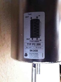 Wacon Pre-cooler PC 200 water and fluid control system