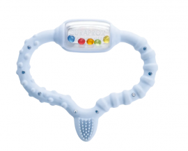 Curaprox Baby Teething Rings  Pink and blue